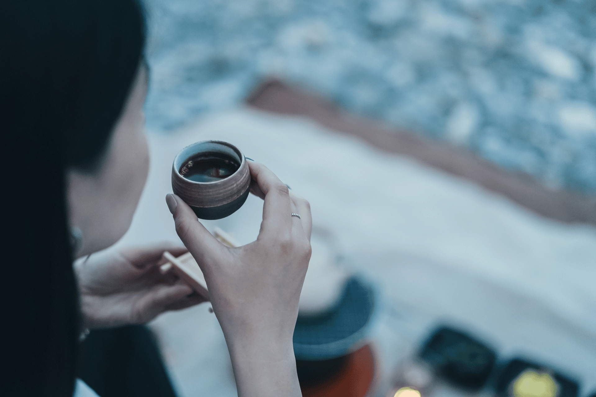 太平洋靜默茶席